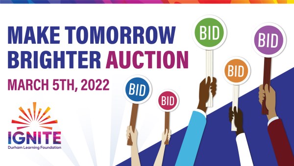 Make Tomorrow Brighter Auction - March 5, 2022 - Bidders and logo 