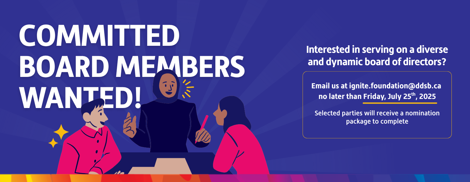 Board Members Wanted