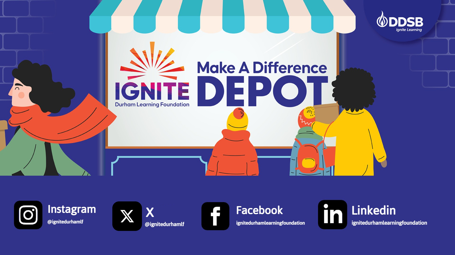 make a difference depot graphic